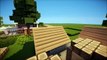 Minecraft Lets Build  Small Modern House 18x18 Lot