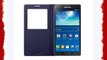 Samsung S-View - Funda para móvil Galaxy Note 3 (Con pantalla frontal) indigo