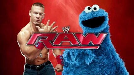 The Cookie Monster Eats John Cena - YouTube
