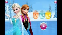 ღ Disney Frozen - Elsa and Anna Ice-Skating Episode - Disney Game World ღ