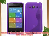 Samrick 'S' Ola Hydro Gel Funda Protectora Para Huawei Ascend Y530 - Morado (Purple)