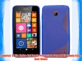 Samrick 'S' Ola Hydro Gel Funda Protectora Para Nokia Lumia 630 - Azul (Blue)