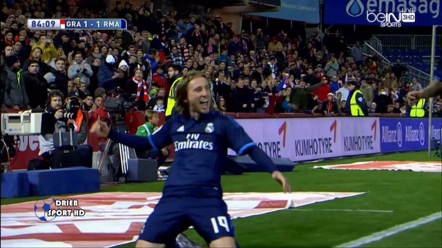HD هدف لوكا مودريتش الرائع على غرناطة (شاشة كاملة) تعليق حفيظ دراجي
