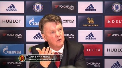 Man Utd treated unfairly by referee - van Gaal