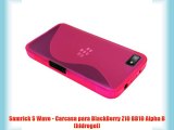 Samrick S Wave - Carcasa para BlackBerry Z10 BB10 Alpha B (hidrogel)