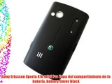Sony Ericsson Xperia X10 mini Pro Tapa del compartimiento de la batería Battery Cover Black