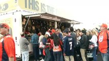Raw- Super Bowl Fans Excited, Security Tight -