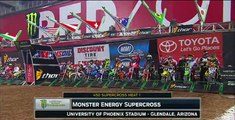 Monster Energy Supercross 2016 - Rd5 Phoenix - Full Event Part 1