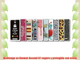 Funda Gel Flexible Huawei Ascend G7 BeCool Seaside Wood [  1 Protector Cristal Vidrio Templado