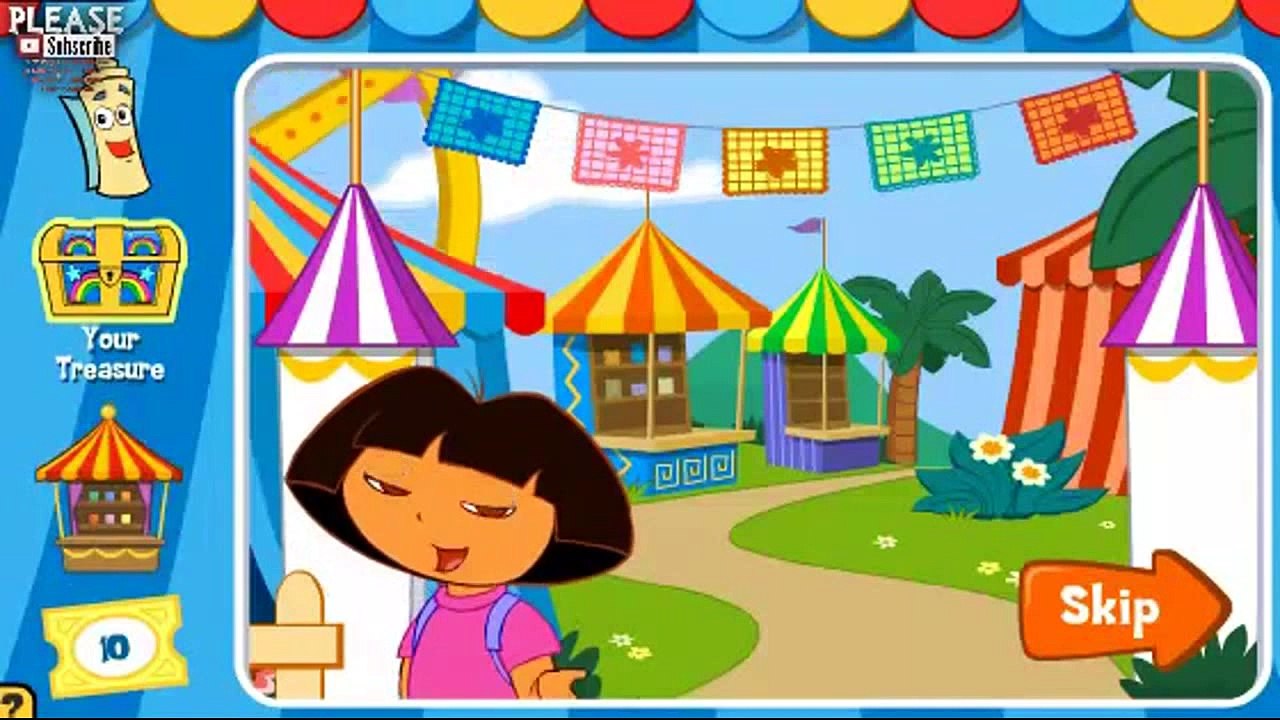 Watch Dora the Explorer Carnival Cartoons Games- Dora Lexploratrice en Français - Jeux de dora