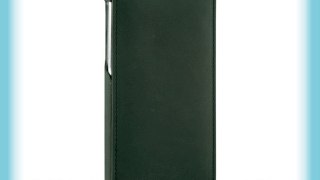 StilGut UltraSlim Case funda de cuero genuino para el Sony Xperia Z1 plegable old style verde