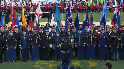 Opening Superbowl 50 - Lady Gaga - National Anthem USA 1080p