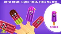 The Finger Family Ice cream Family Nursery Rhyme | Ice cream Finger Family Songs