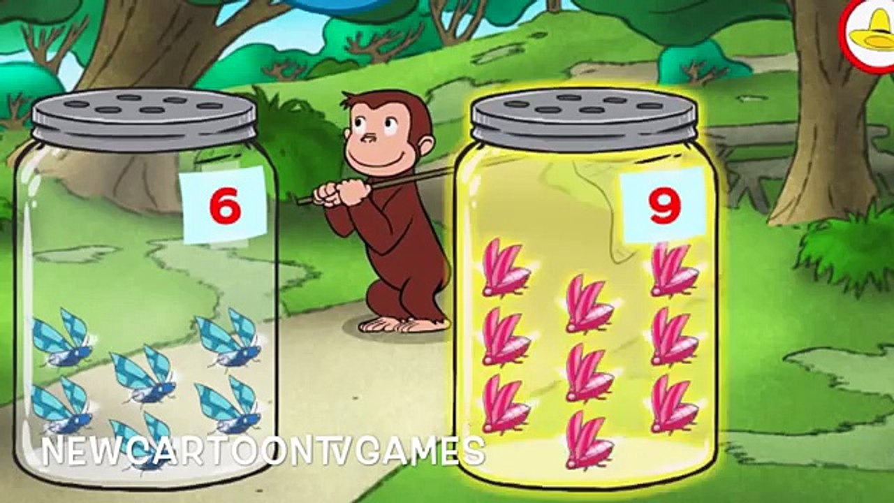 Curious George Full Episode English Cartoon Games – Flower Garden – Bug Catcher – Apple Picking