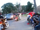 2ND Annual CruisIN The D - 2015 Bikers Kick Off & Exiting from Palmer Park - Detroit