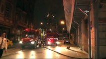 Taksim Tünel'de yangın paniği