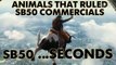 Animals that ruled Super Bowl 50 commercials.