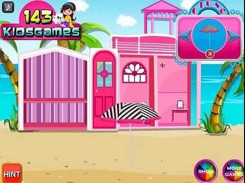 Barbie Doll House - Beach Doll House Episode