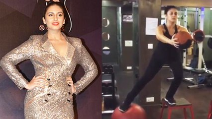 Workout VIDEO : Huma Qureshi Gets Inspired By Deepika Padukone