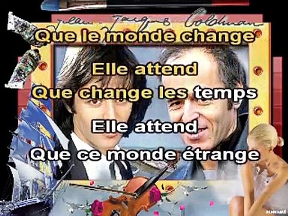 KARAOKE JEAN-JACQUES GOLDMAN - Elle attend