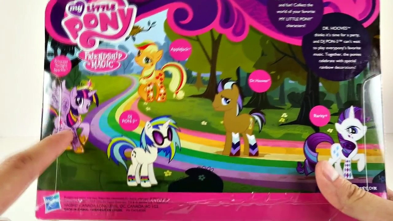 BIG My Little Pony Toy Haul Unboxing Fashion Style Ponies Water Cuties Princess Cadance MLP DCTC