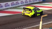 Valentino Rossi Driving His Ford Fiesta WRC - 2015 Monza Rally Show