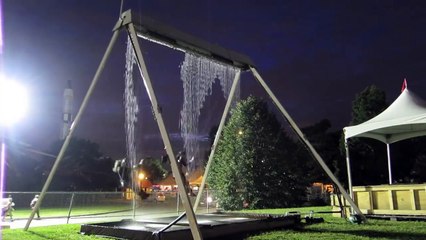 Daily Best - An innovative waterfall swing where you won't get wet!