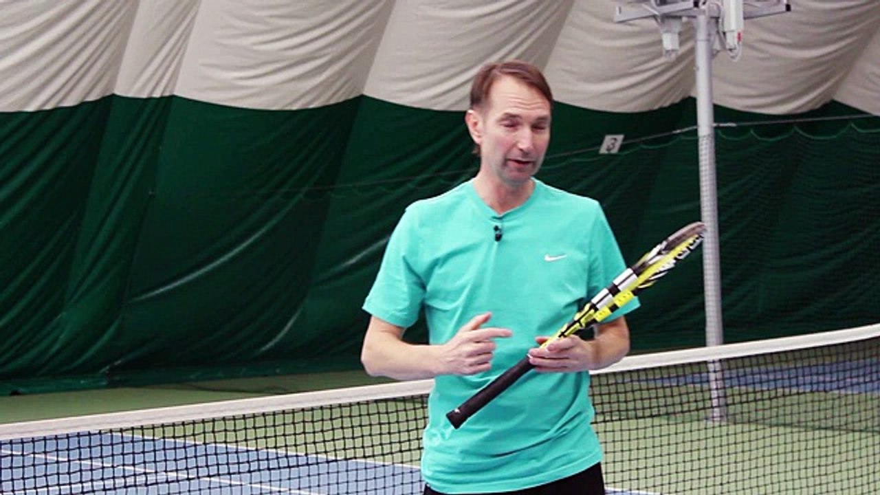 Большой Теннис для всех. Удар справа одной рукой (forehand). Tennis