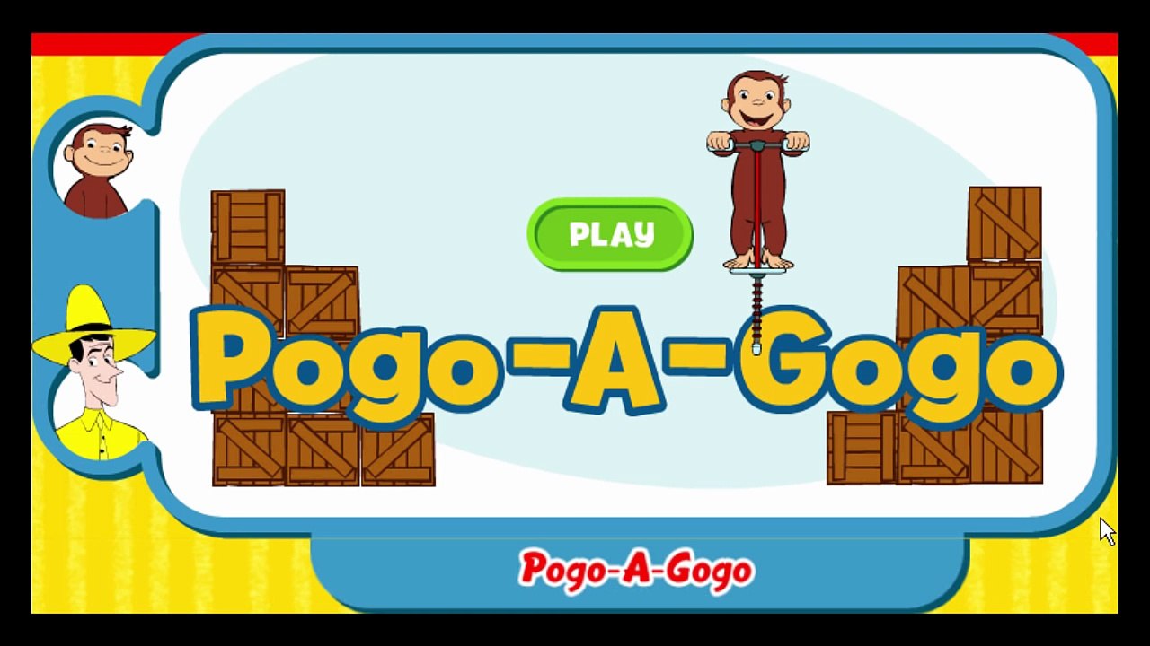 Curious George Pogo A GoGo Cartoon Animation PBS Kids Game Play Walkthrough