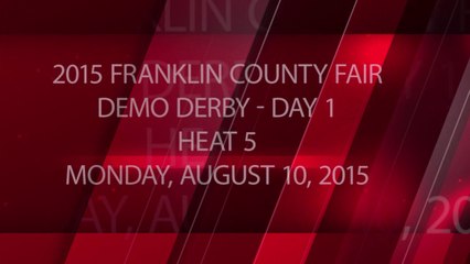 2015 Franklin County Fair - Day 1 - Heat 5 - Monday, August 10, 2015