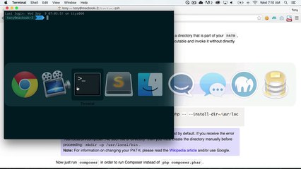 01  Composer  Laravel Installer