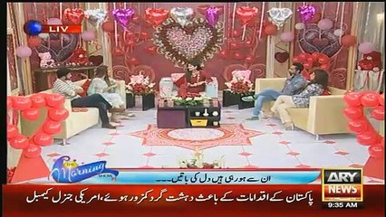The Morning Show With Sanam Baloch -8th February 2016 -Part 2