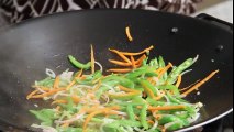 Chinese Hakka Noodles - A Recipe By Ruchi Bharani - Vegetarian [HD]