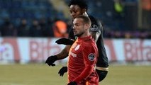 Osmanlıspor Galatasaray Maçı 3-2 Maçtan Görüntüler 23.01.2016 Süper Lig Maçı