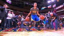 Le rituel d'avant match de Stephen Curry