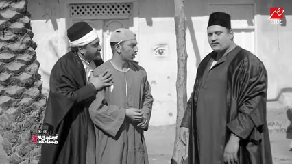 العمدة يقنع  أبو العلا  بالأشتراك معه في الـ  كيو نت  في الزوجة الثانية