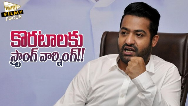 Jr NTR Serious Warning Director Koratala Siva!! - Filmy Focus