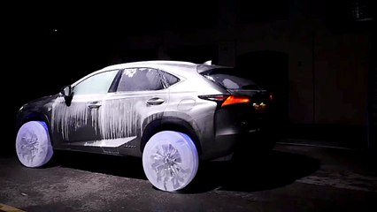 Buzdan tekerlek yaptılar