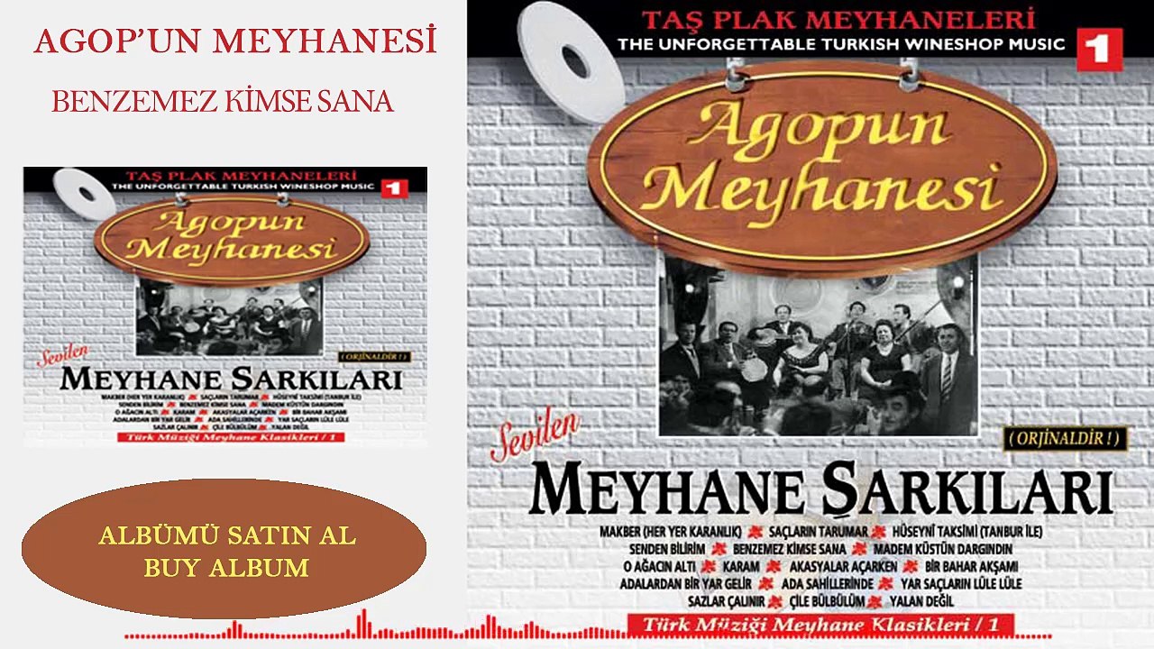 Meyhane  Şarkıları - Benzemez Kimse Sana