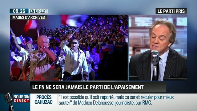 Le parti pris d'Hervé Gattegno : Le Front national ne sera jamais le parti de l'apaisement – 08/02