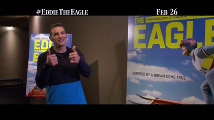 Eddie the Eagle Official Super Bowl TV Spot #1 (2016) Taron Egerton Movie HD