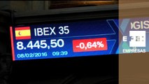 El Ibex 35 inicia la semana con incertidumbre y pierde los 8.500 puntos