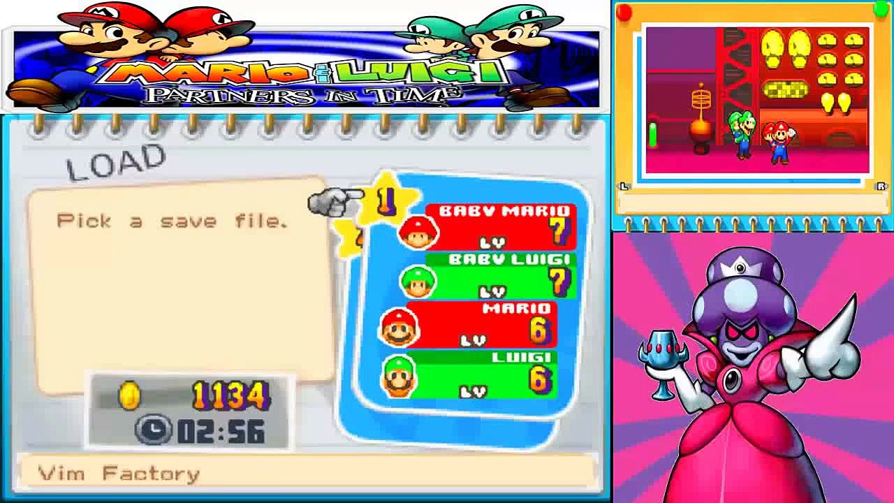 Mario & Luigi: Partners in Time - Gameplay Walkthrough - Part 10 - WHATS UP, DR. SHROOB! [NDS]