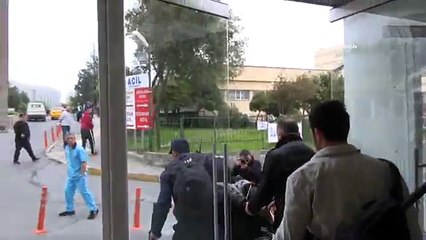 Hastane kafeteryasından yaka paça 3 gözaltı