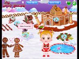 Baby Hazel in Christmas Gingerbread House # Play disney Games # Watch Cartoons