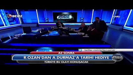 ROK'tan Durmaz'a olay yaratan hediye!