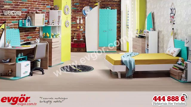 Genç Odası Takımları ve Modelleri - Evgör Mobilya