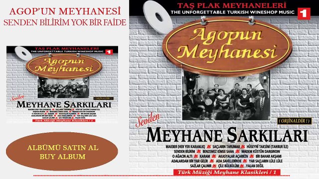 Meyhane Şarkıları - Senden Bilirim Yok Bir Faide