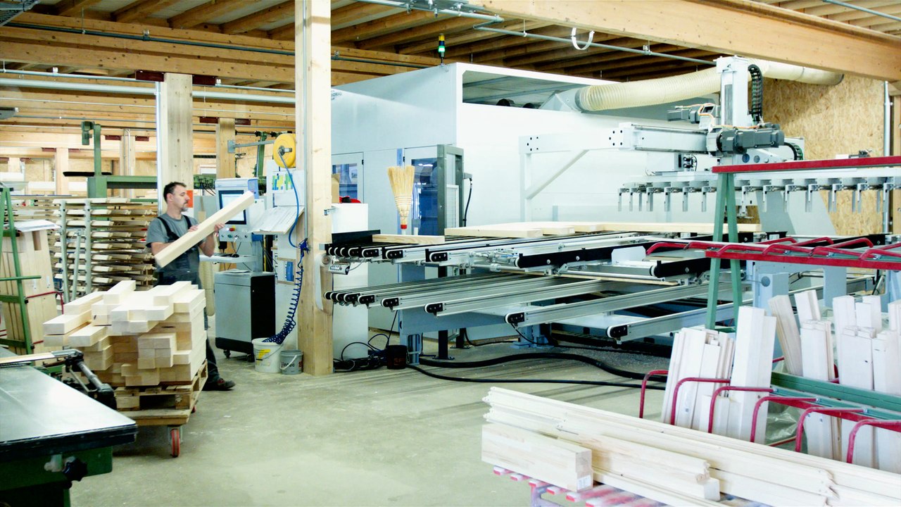 GLB line Fensterfabrikation