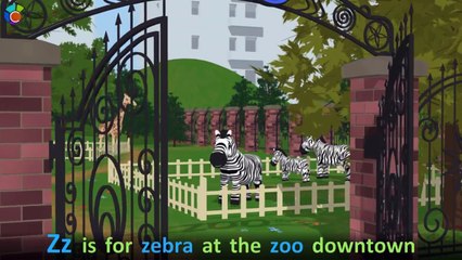 Alphabet Song teaches TWO words per letter!